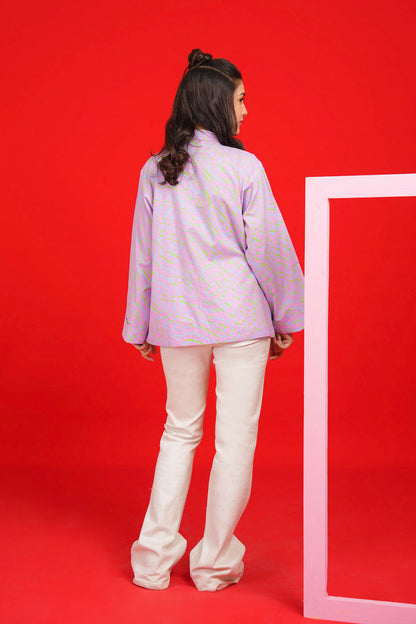 Printed Cambric Shirt