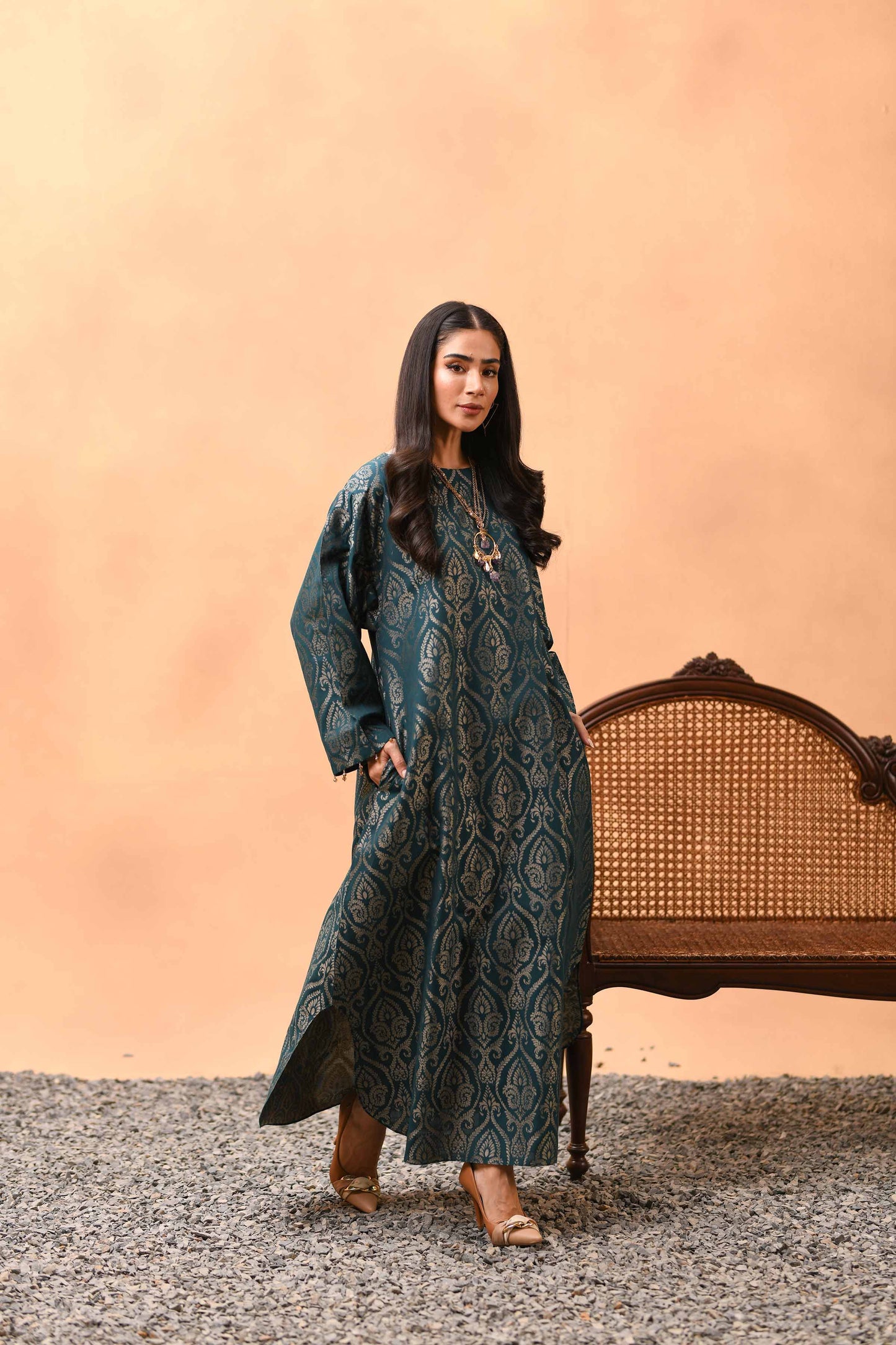 Nishat Linen - Basic Fustaan - FW23-02