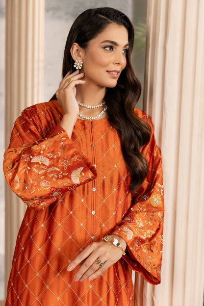 Nishat Linen - Embroidered Fustaan - FW23-05