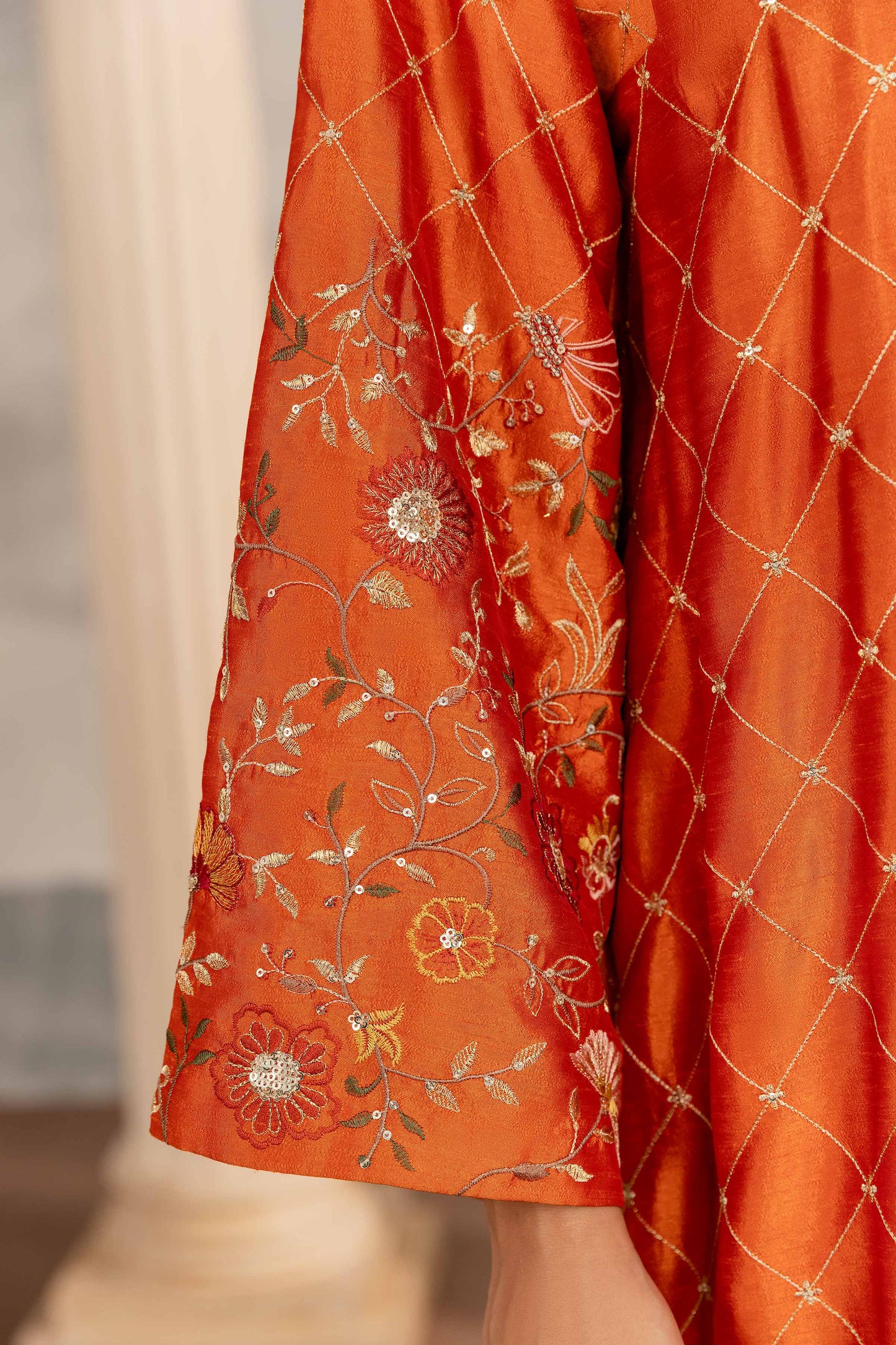 Nishat Linen - Embroidered Fustaan - FW23-05