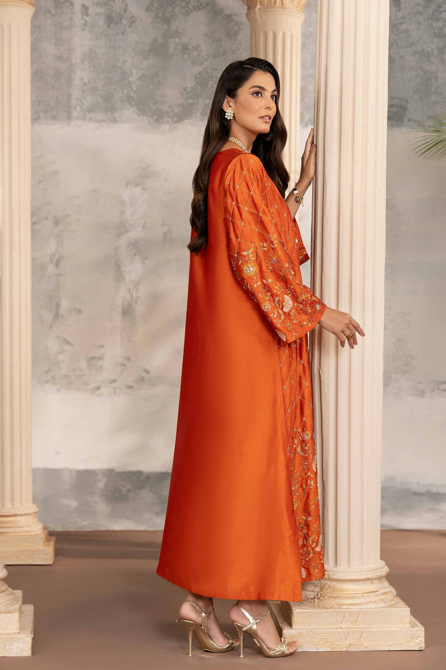 Nishat Linen - Embroidered Fustaan - FW23-05