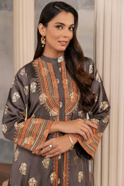 Nishat Linen - Printed Embroidered Fustaan - FW23-06