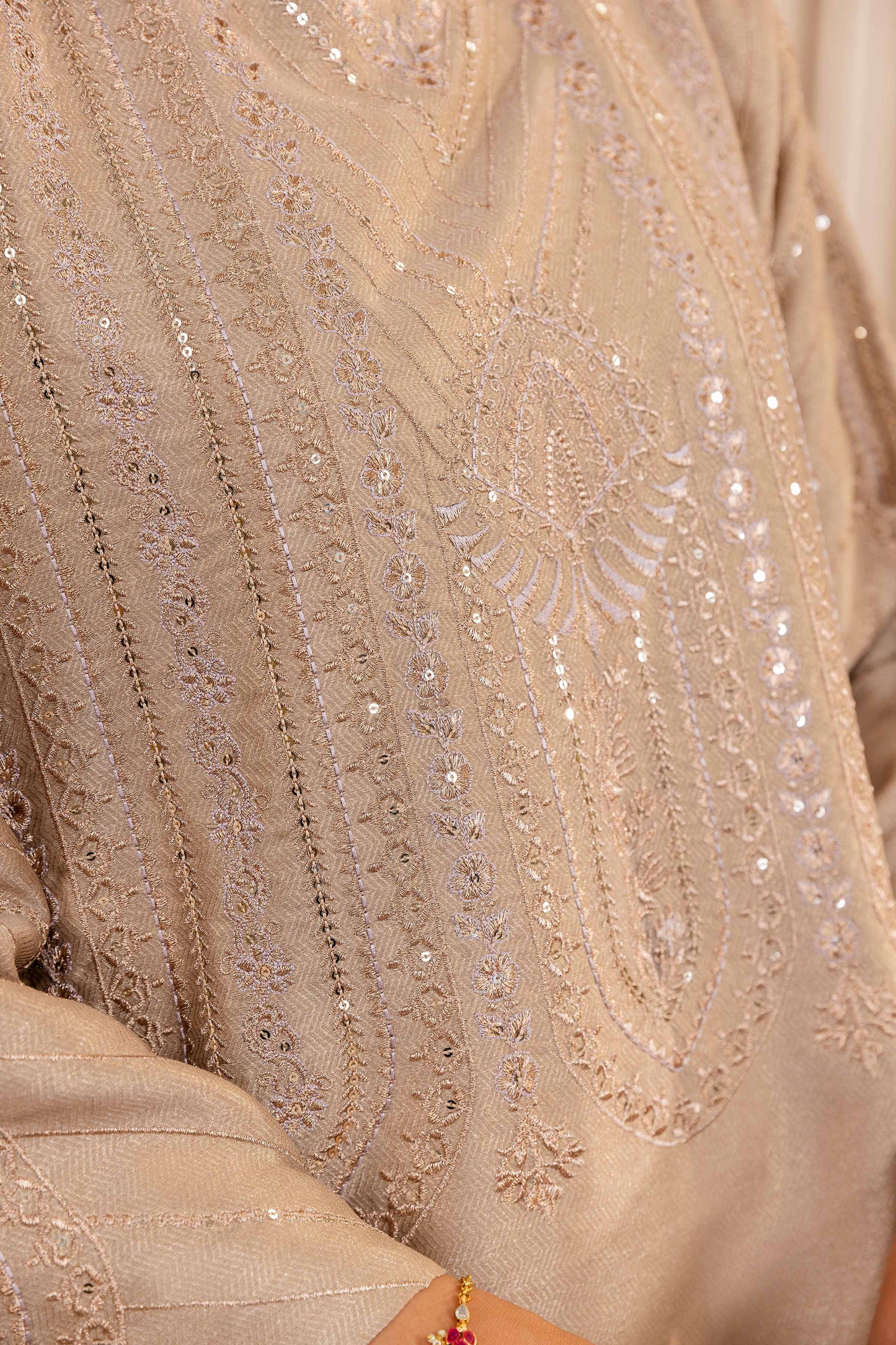 Nishat Linen - Embroidered Fustaan - FW23-08
