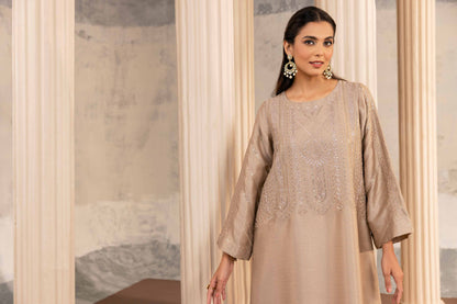 Nishat Linen - Embroidered Fustaan - FW23-08