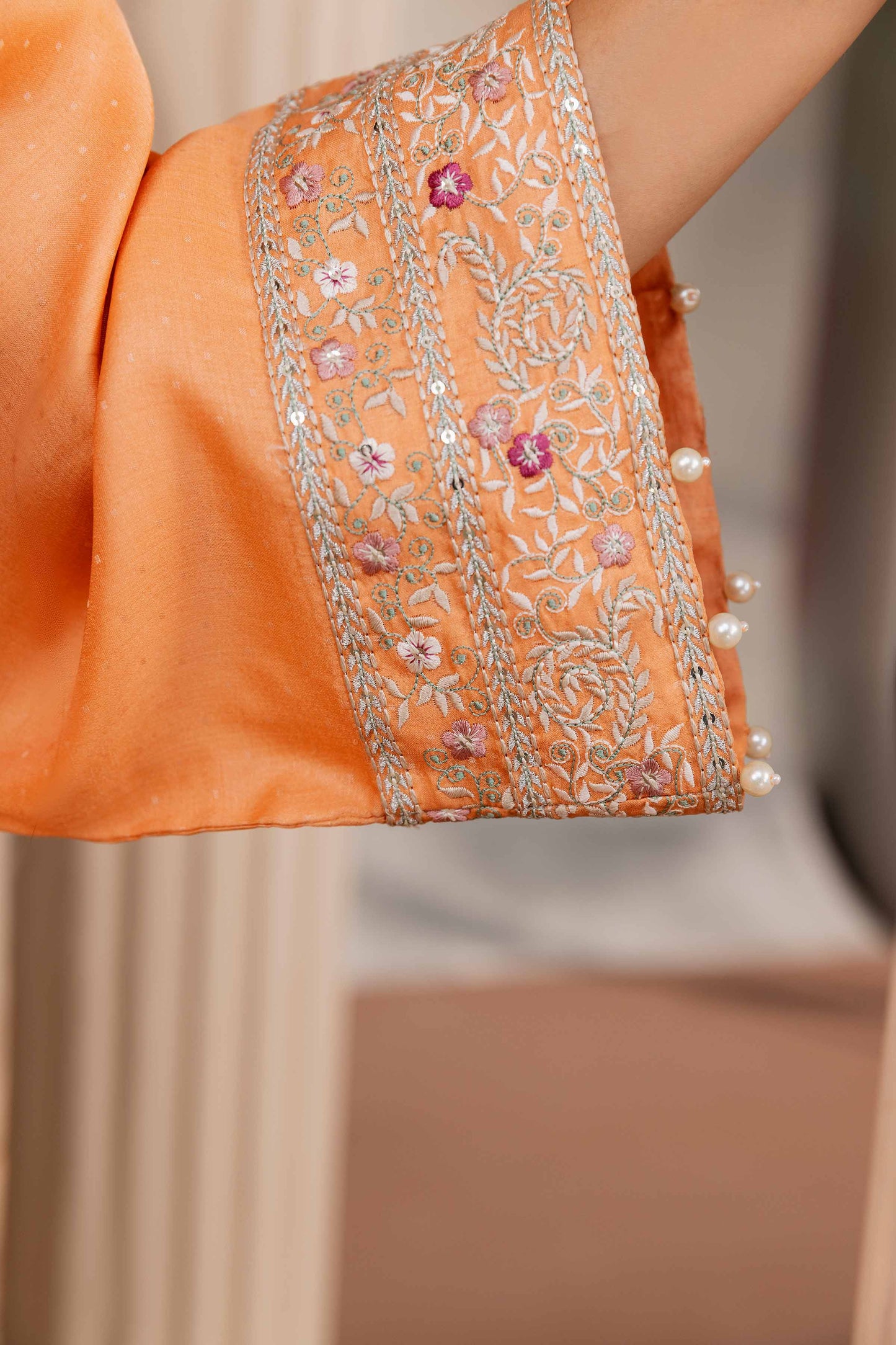 Nishat Linen - Embroidered Fustaan - FW23-09