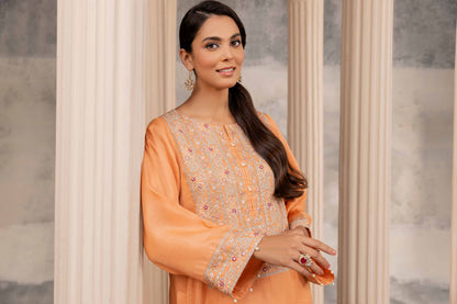 Nishat Linen - Embroidered Fustaan - FW23-09
