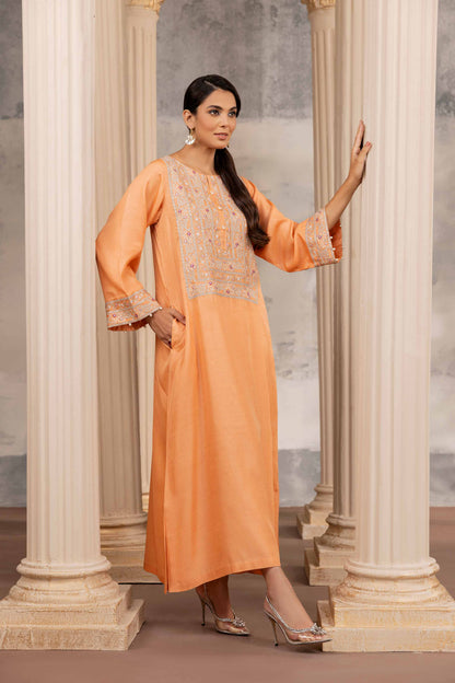 Nishat Linen - Embroidered Fustaan - FW23-09