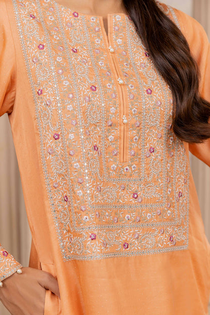 Nishat Linen - Embroidered Fustaan - FW23-09
