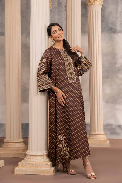 Nishat Linen - Embroidered Fustaan - FW23-10