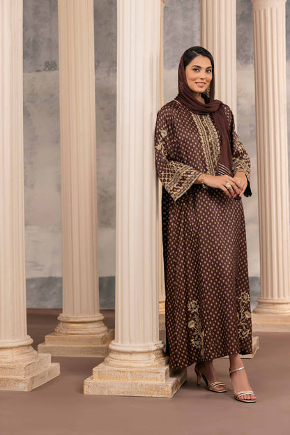 Nishat Linen - Embroidered Fustaan - FW23-10