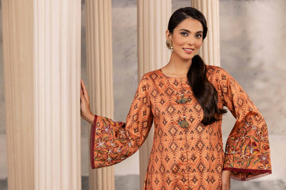 Nishat Linen - Printed Embroidered Fustaan - FW23-11