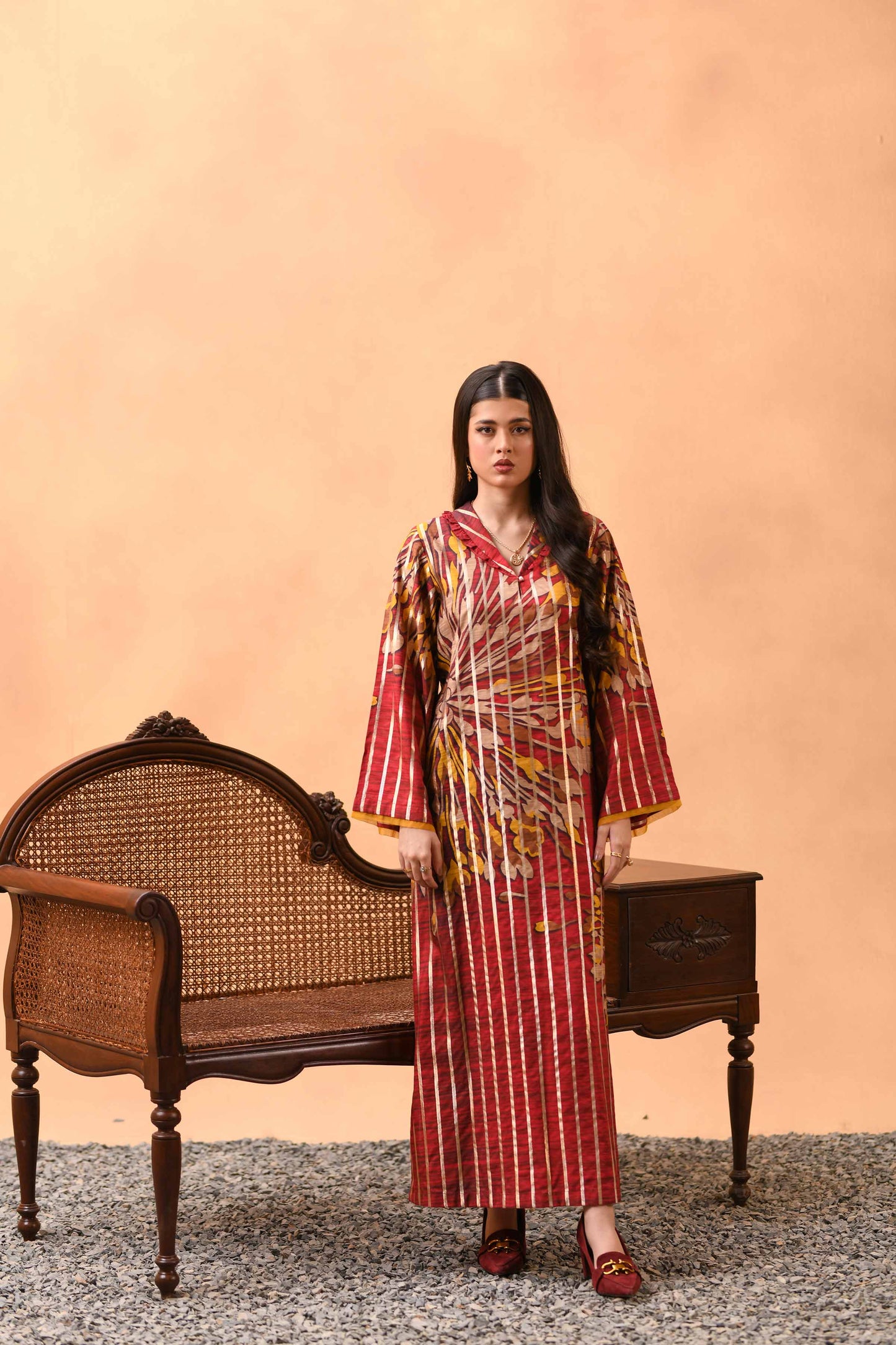 Nishat Linen - Printed Fustaan - FW23-16