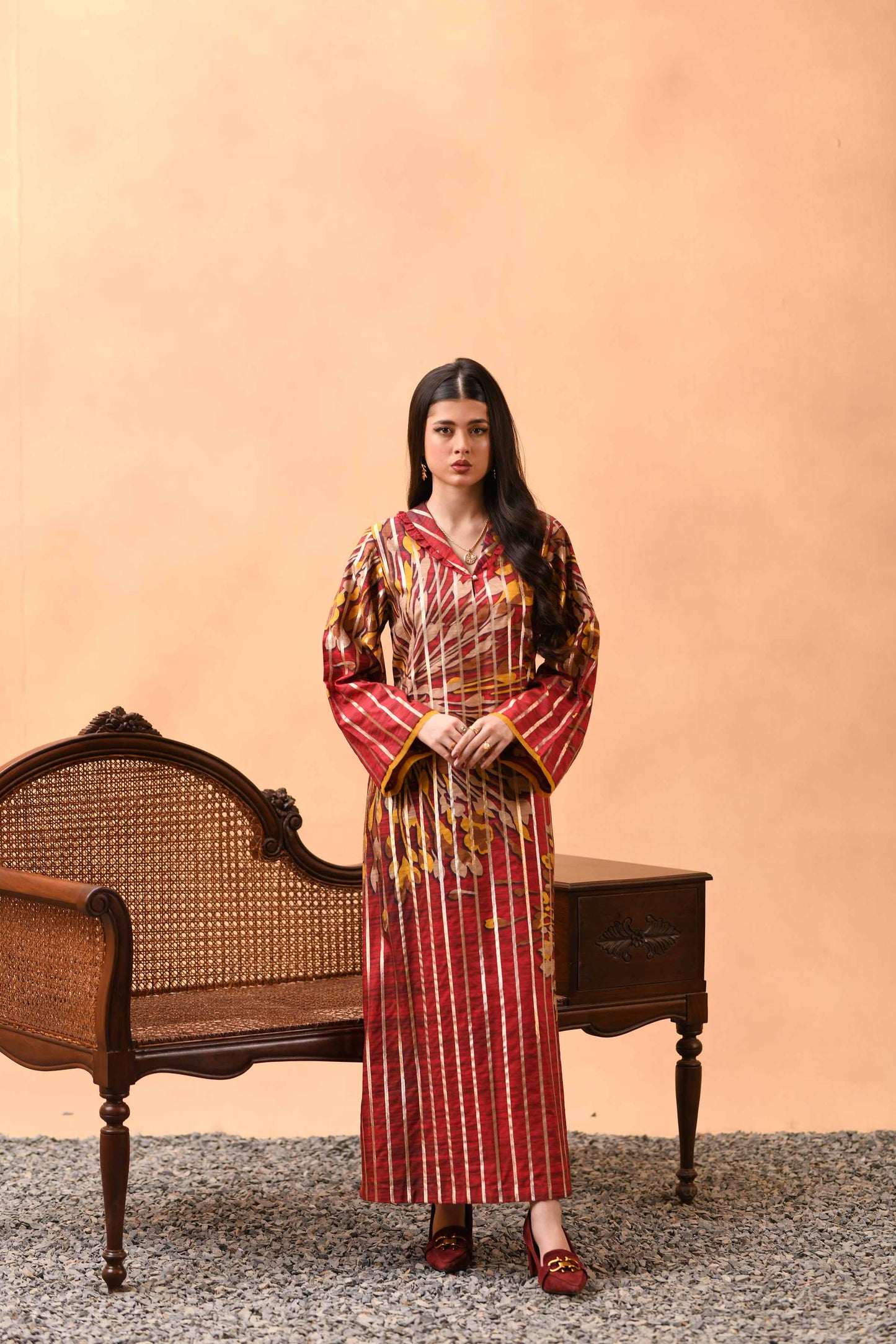 Nishat Linen - Printed Fustaan - FW23-16