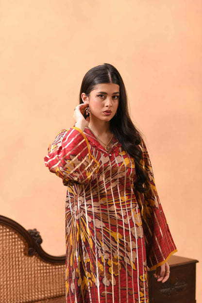 Nishat Linen - Printed Fustaan - FW23-16