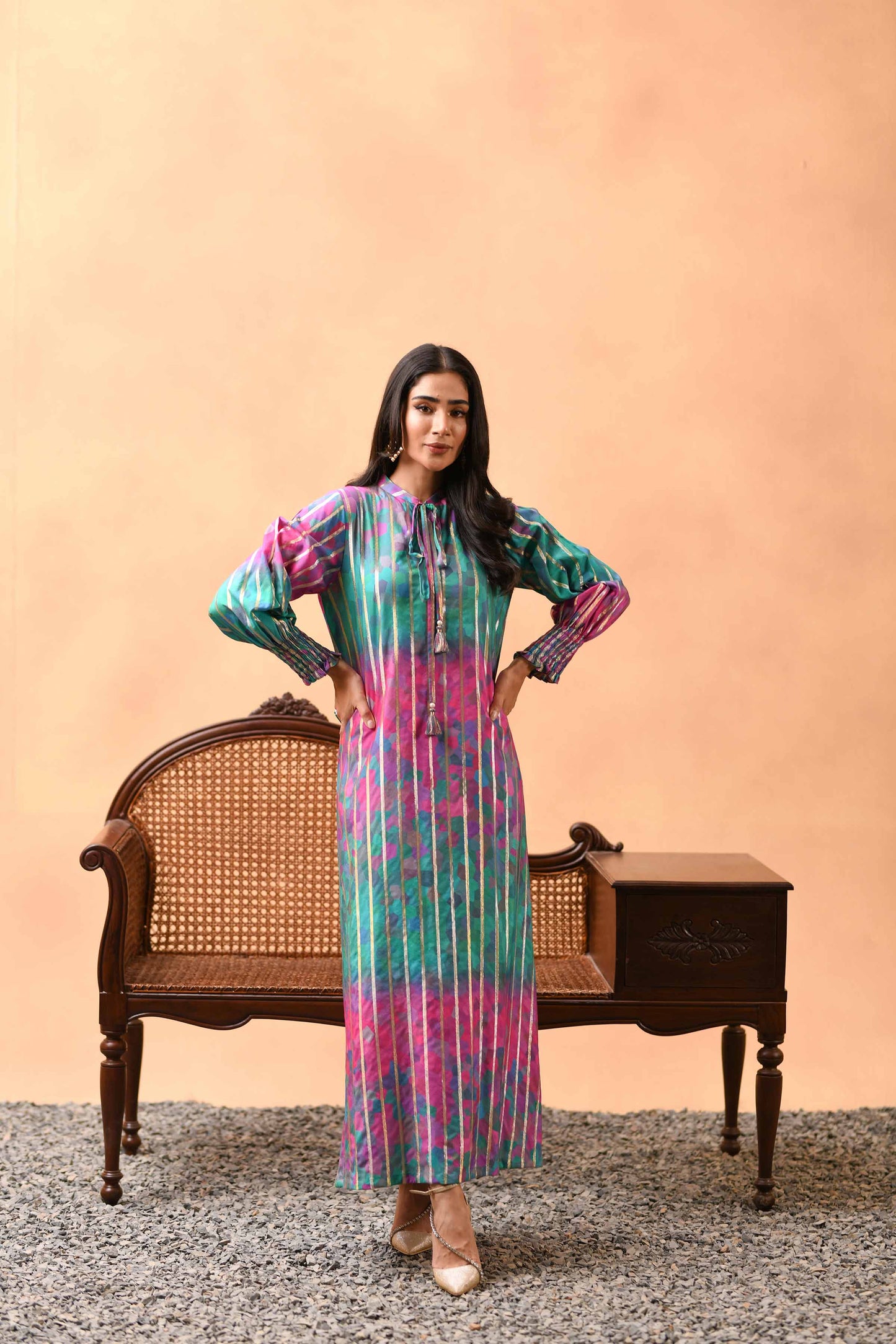 Nishat Linen - Printed Fustaan - FW23-17
