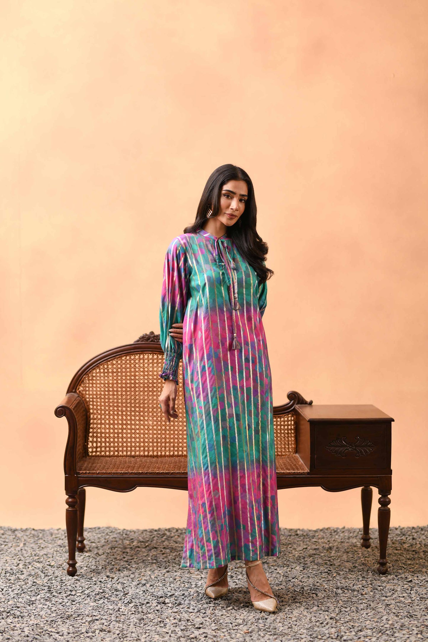 Nishat Linen - Printed Fustaan - FW23-17