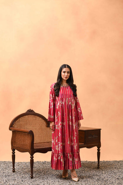 Nishat Linen - Printed Fustaan - FW23-22