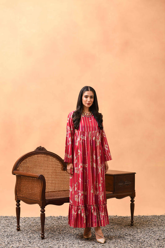 Nishat Linen - Printed Fustaan - FW23-22