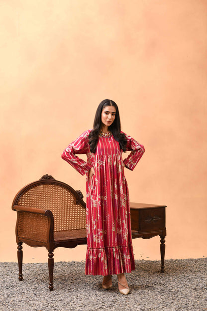 Nishat Linen - Printed Fustaan - FW23-22