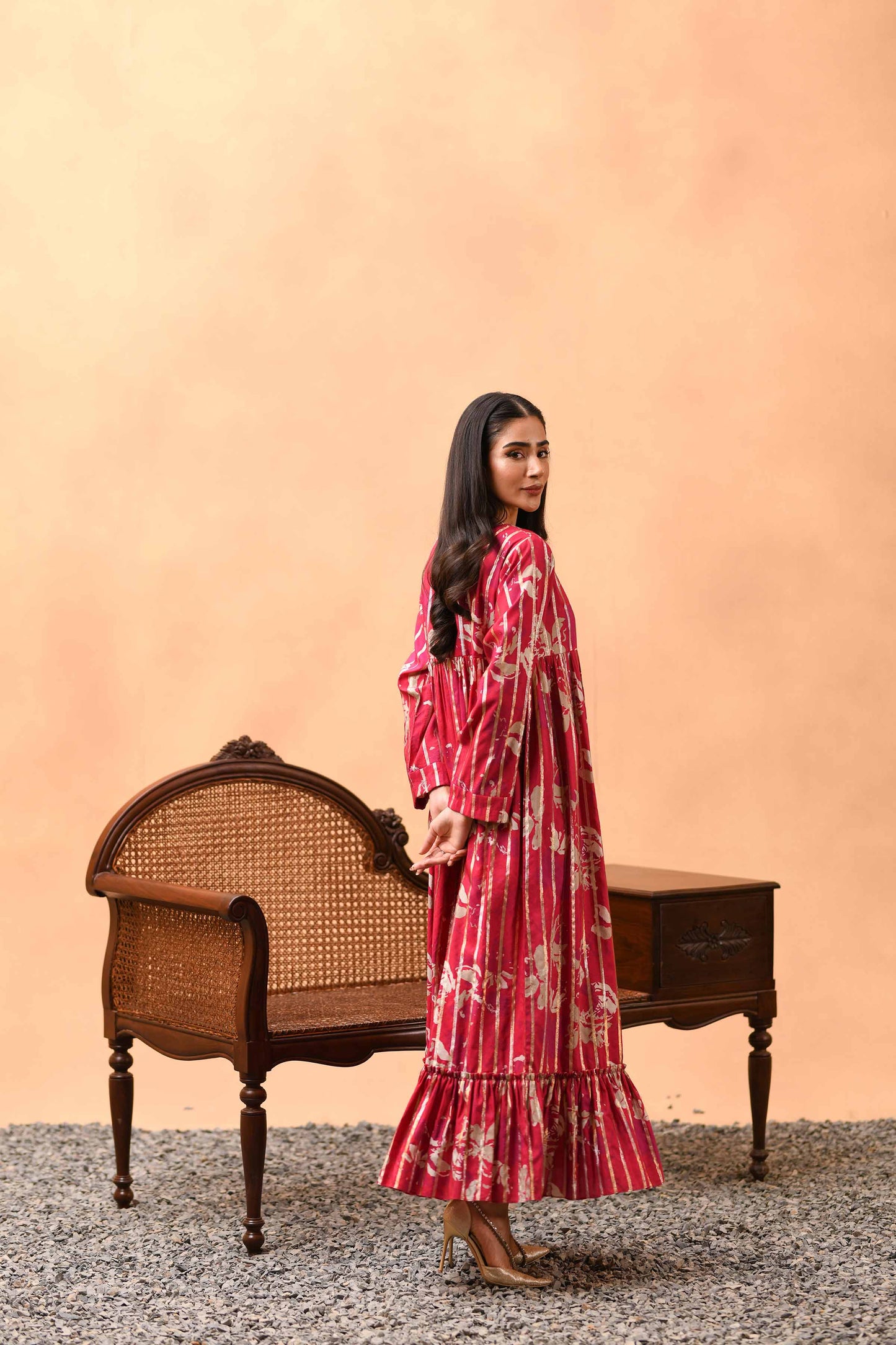 Nishat Linen - Printed Fustaan - FW23-22