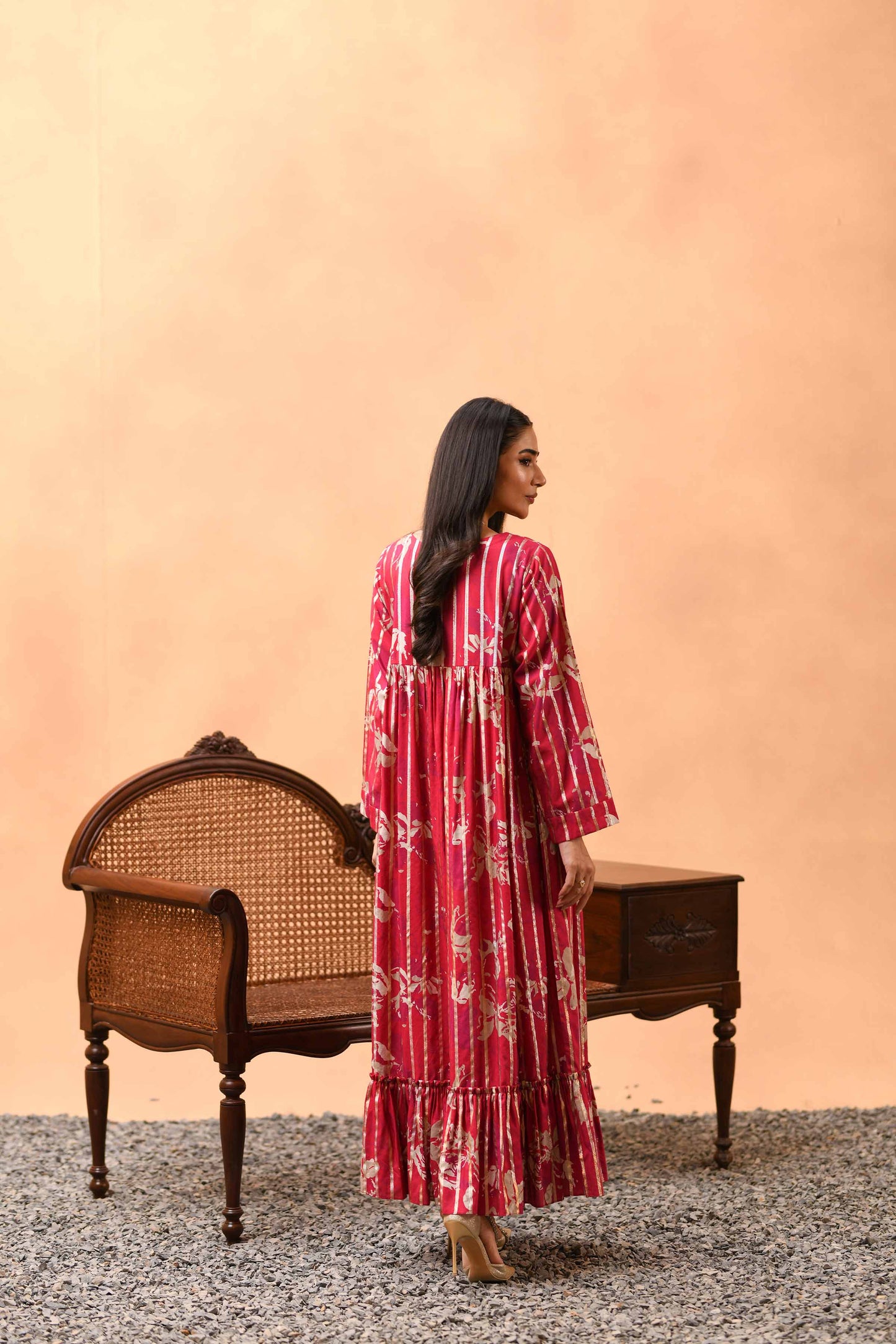 Nishat Linen - Printed Fustaan - FW23-22