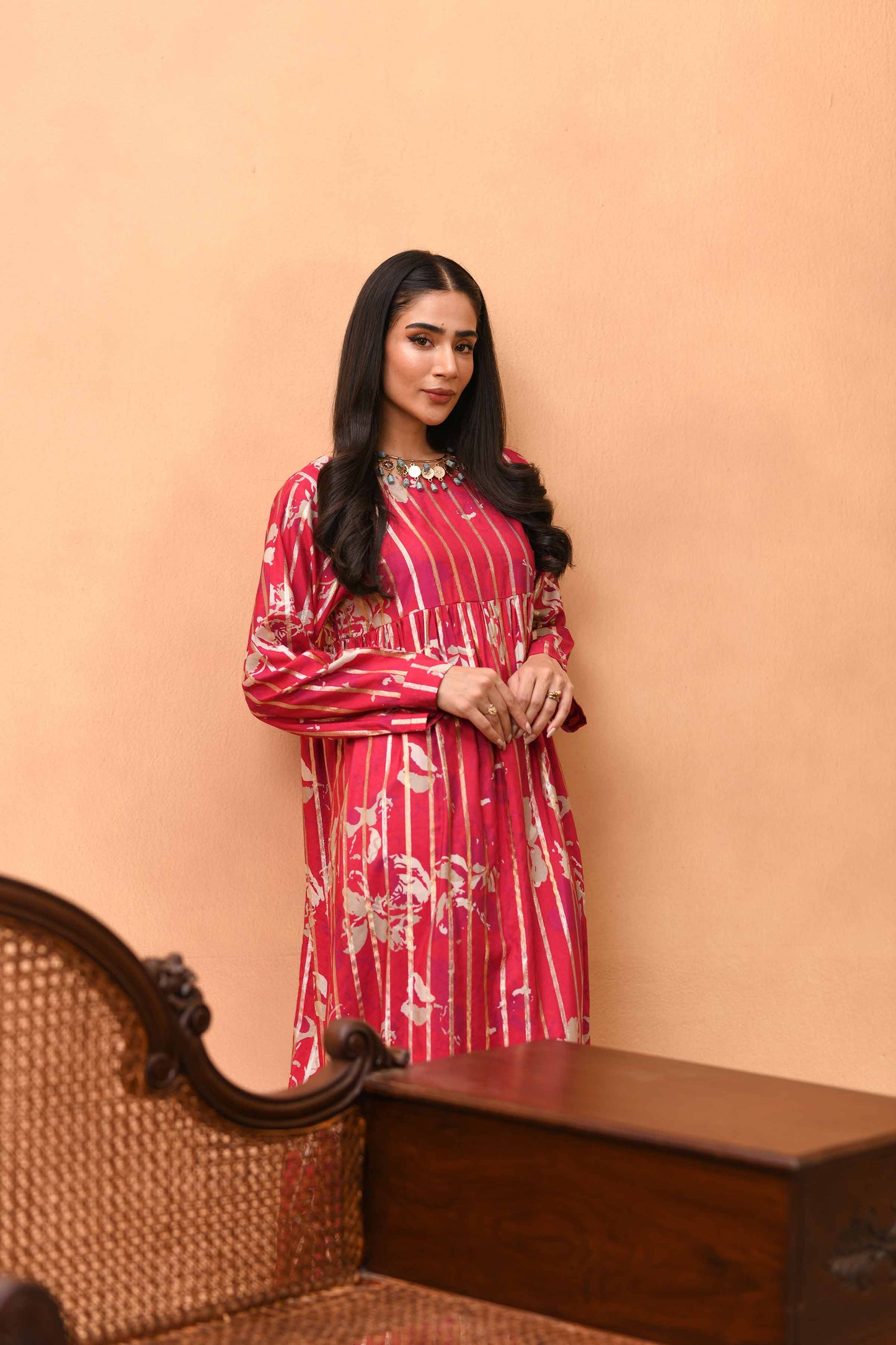 Nishat Linen - Printed Fustaan - FW23-22