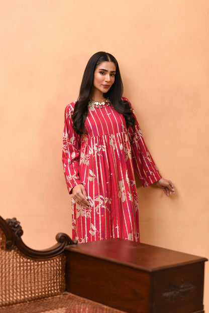 Nishat Linen - Printed Fustaan - FW23-22