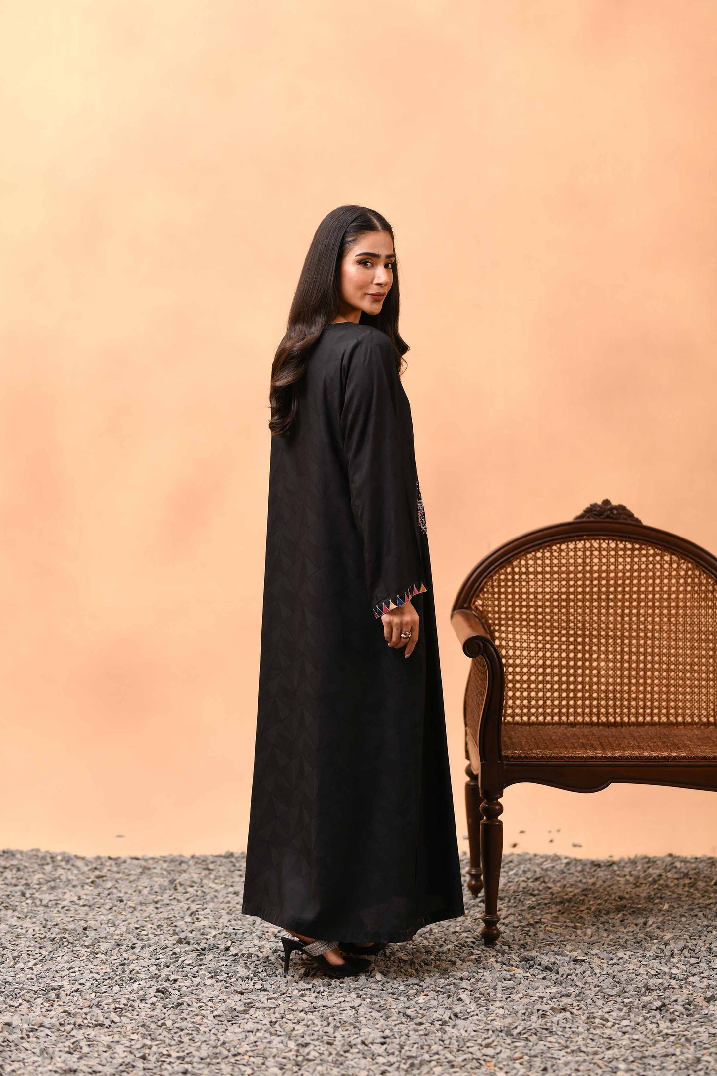 Nishat Linen - Embroidered Fustaan - FW23-28