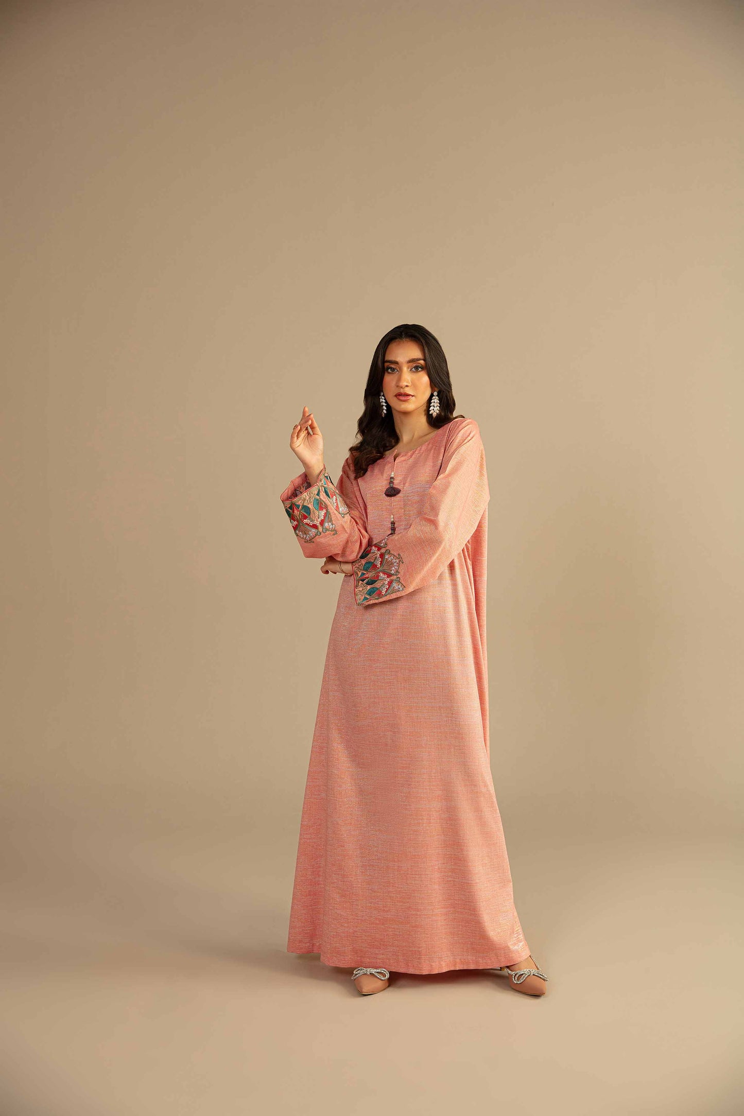 Nishat Linen - Embroidered Fustaan - FW23-34