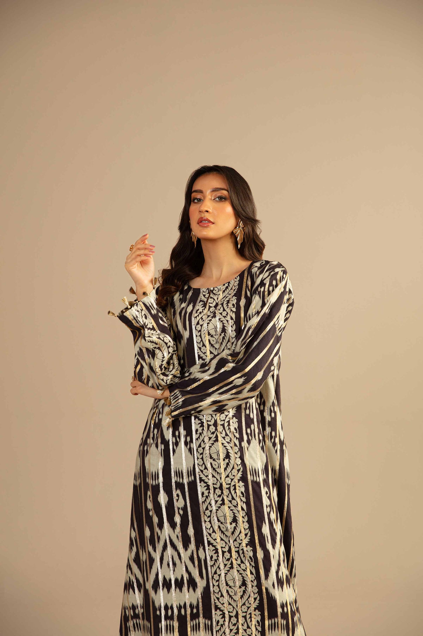 Nishat Linen - Printed Fustaan - FW23-37