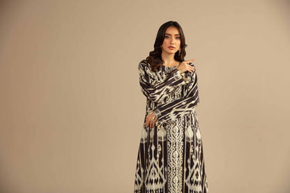 Nishat Linen - Printed Fustaan - FW23-37