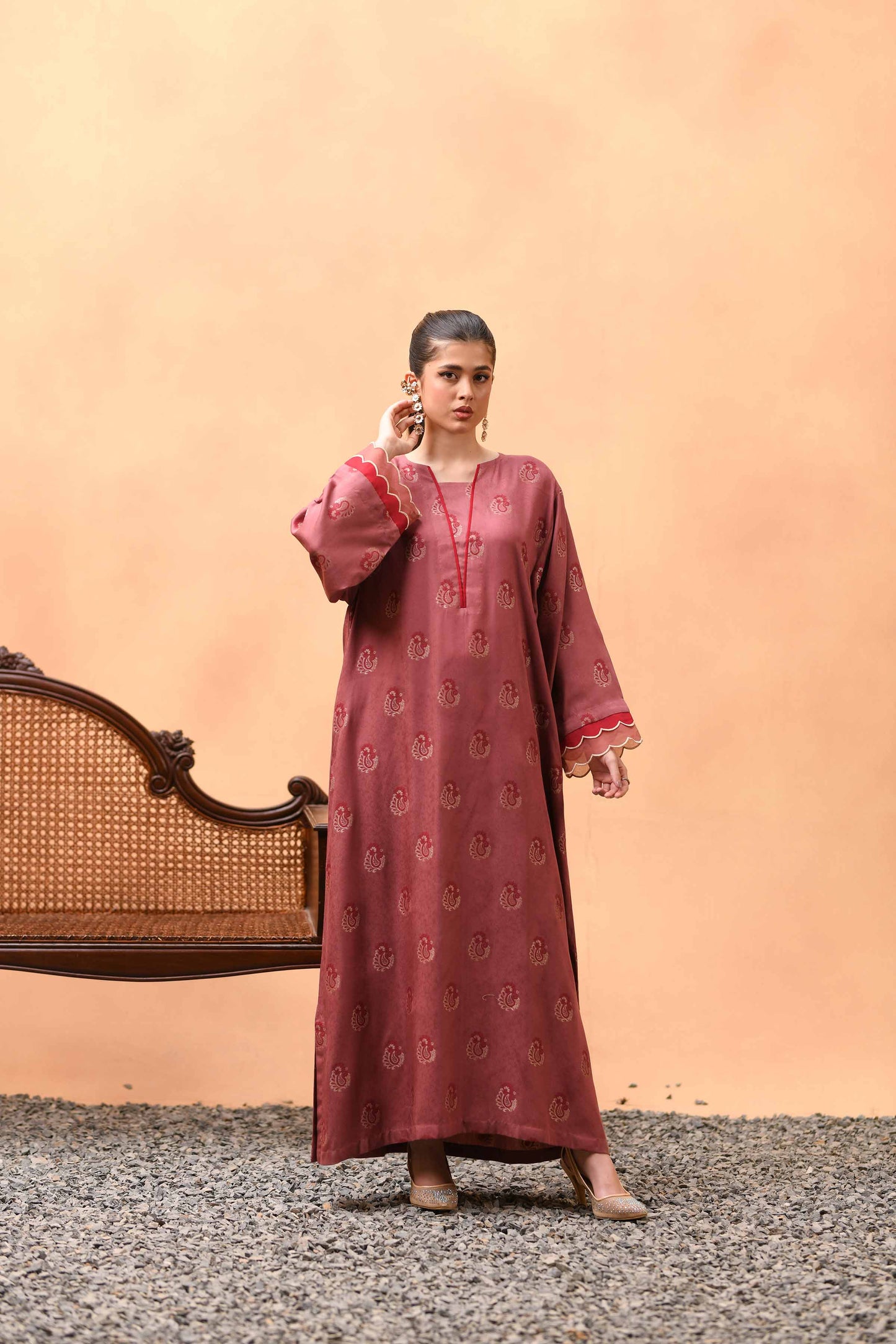 Nishat Linen - Basic Fustaan - FW23-40
