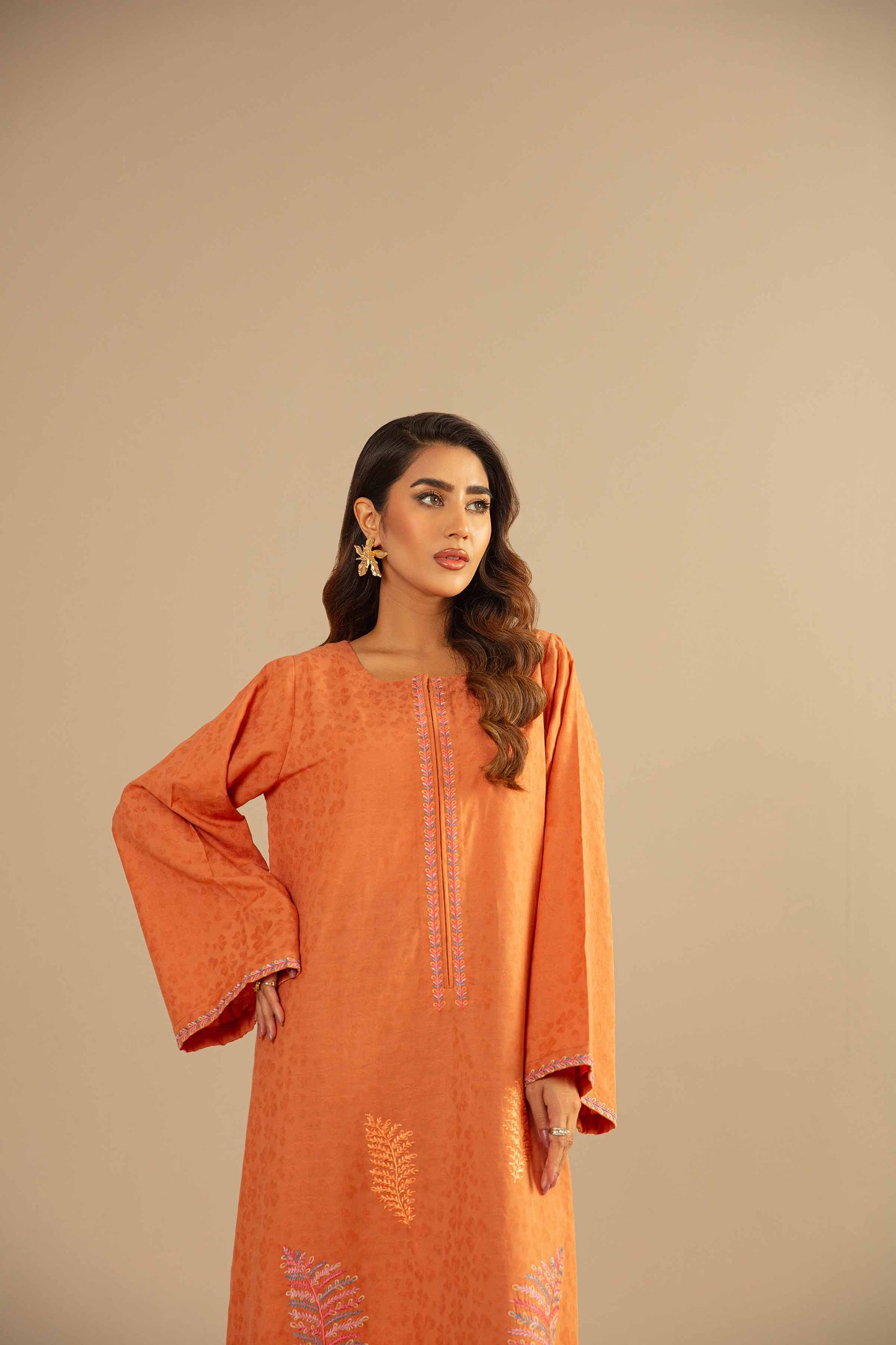 Nishat Linen - Embroidered Fustaan - FW23-43