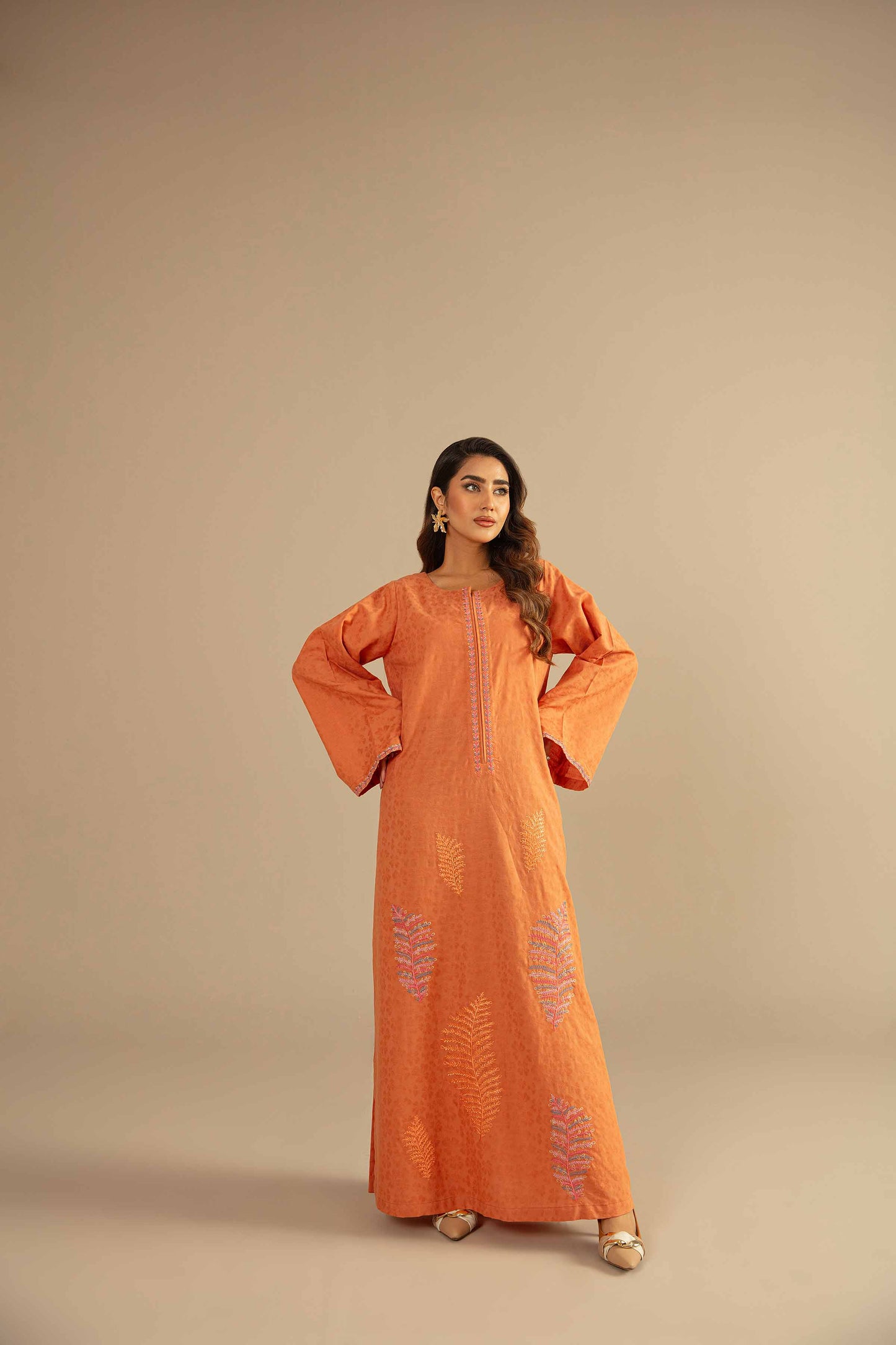 Nishat Linen - Embroidered Fustaan - FW23-43