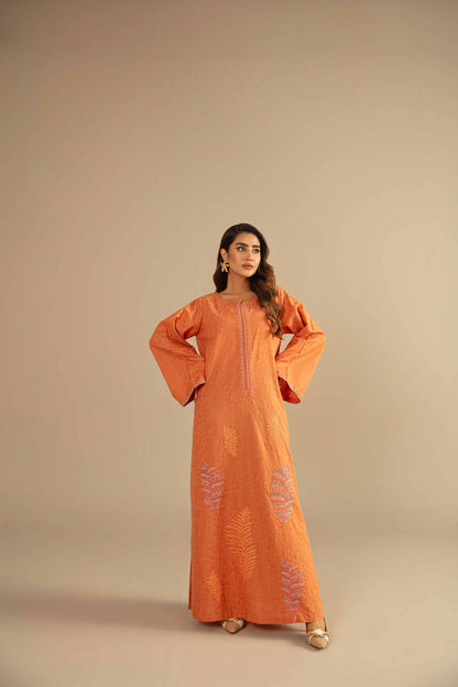 Nishat Linen - Embroidered Fustaan - FW23-43