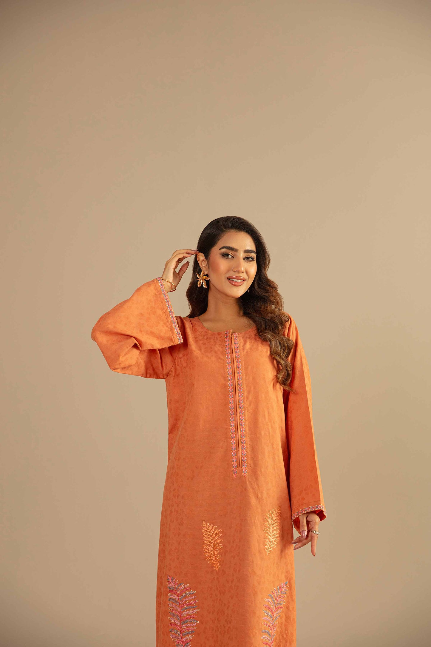 Nishat Linen - Embroidered Fustaan - FW23-43
