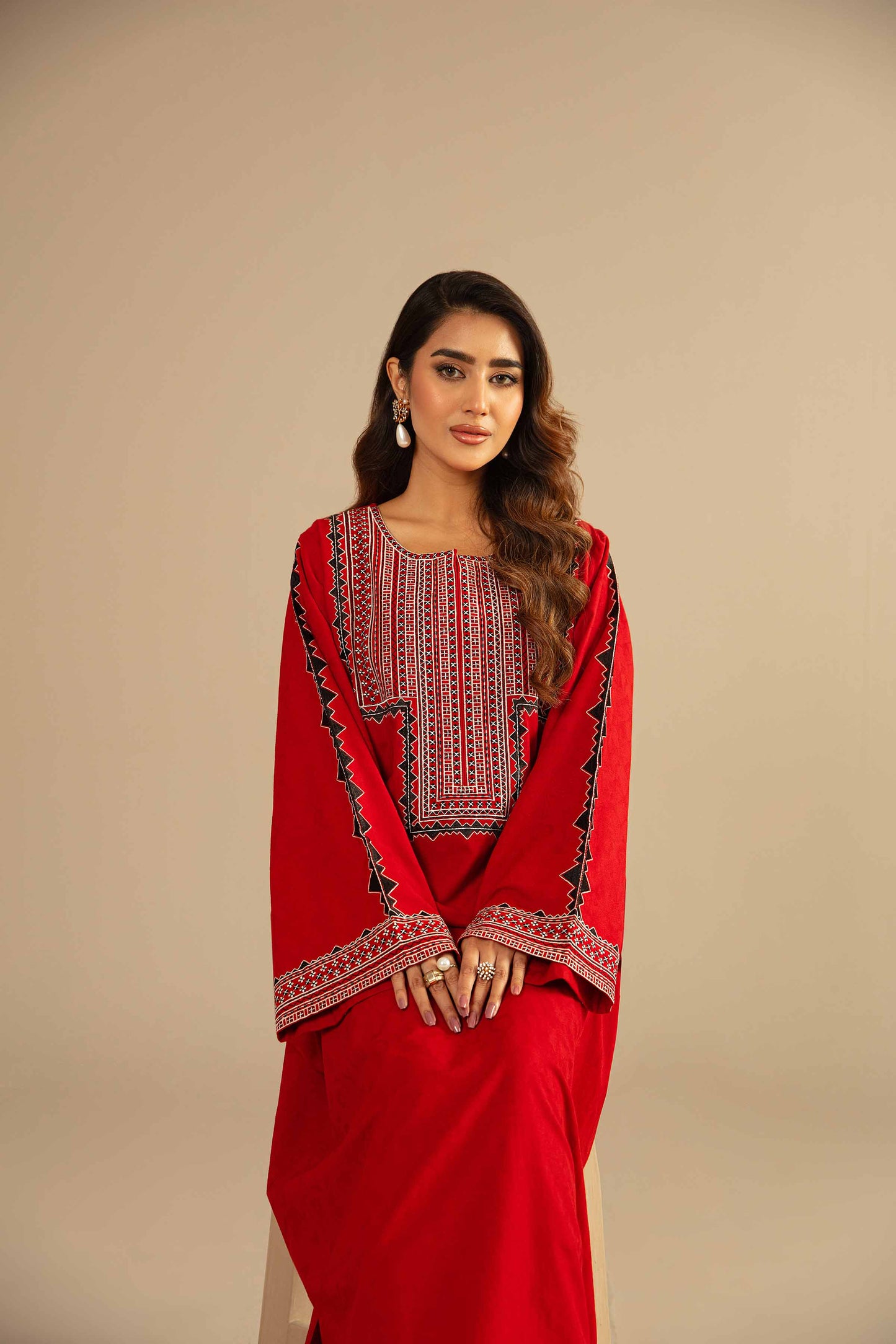 Nishat Linen - Embroidered Fustaan - FW23-44