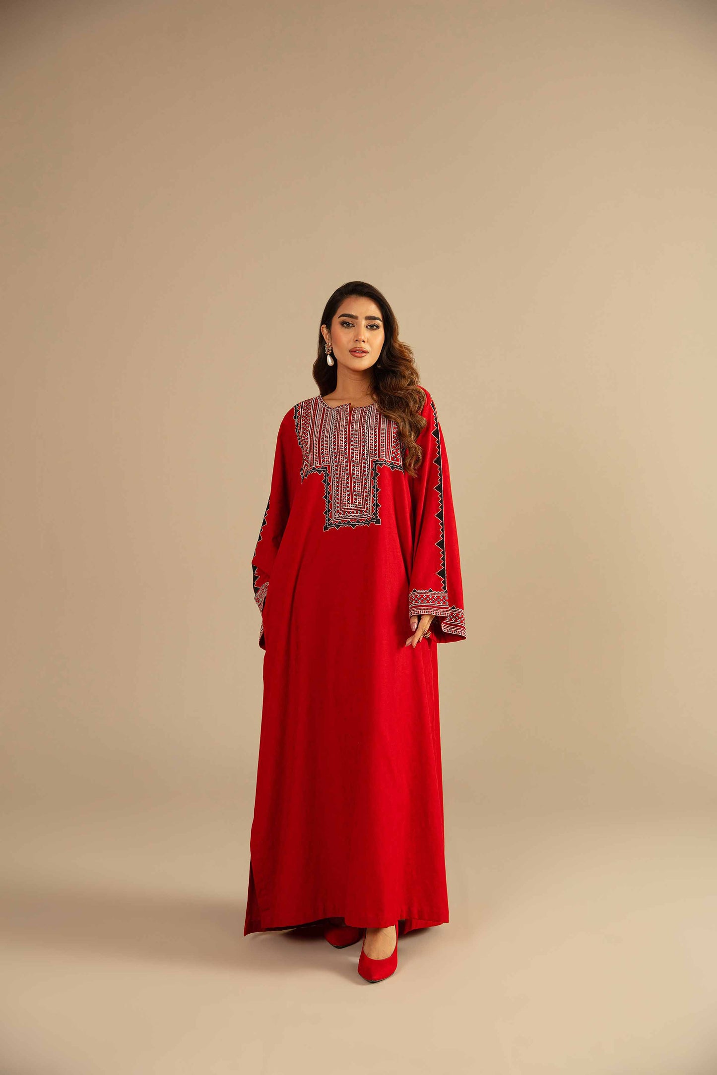 Nishat Linen - Embroidered Fustaan - FW23-44