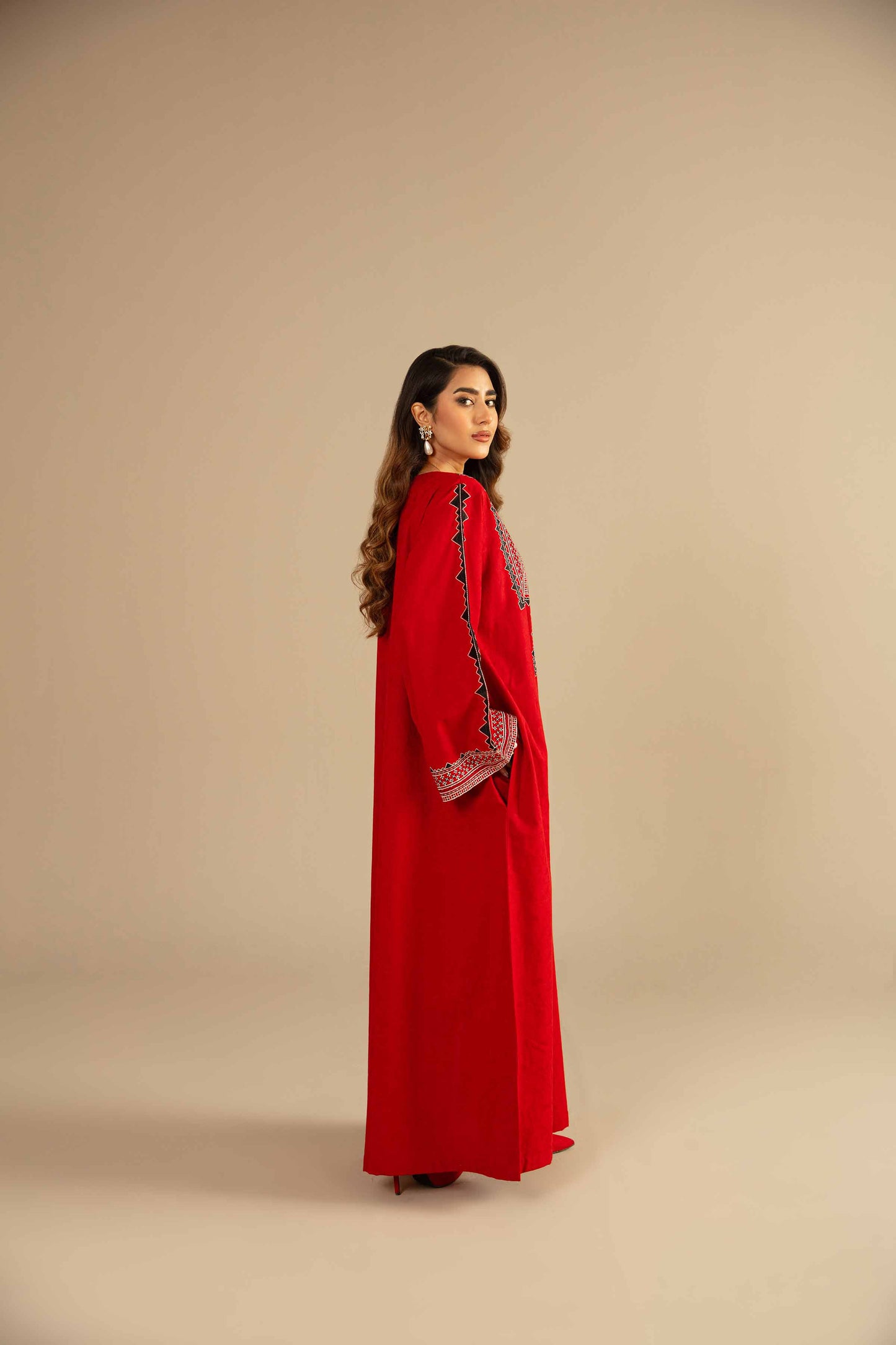 Nishat Linen - Embroidered Fustaan - FW23-44