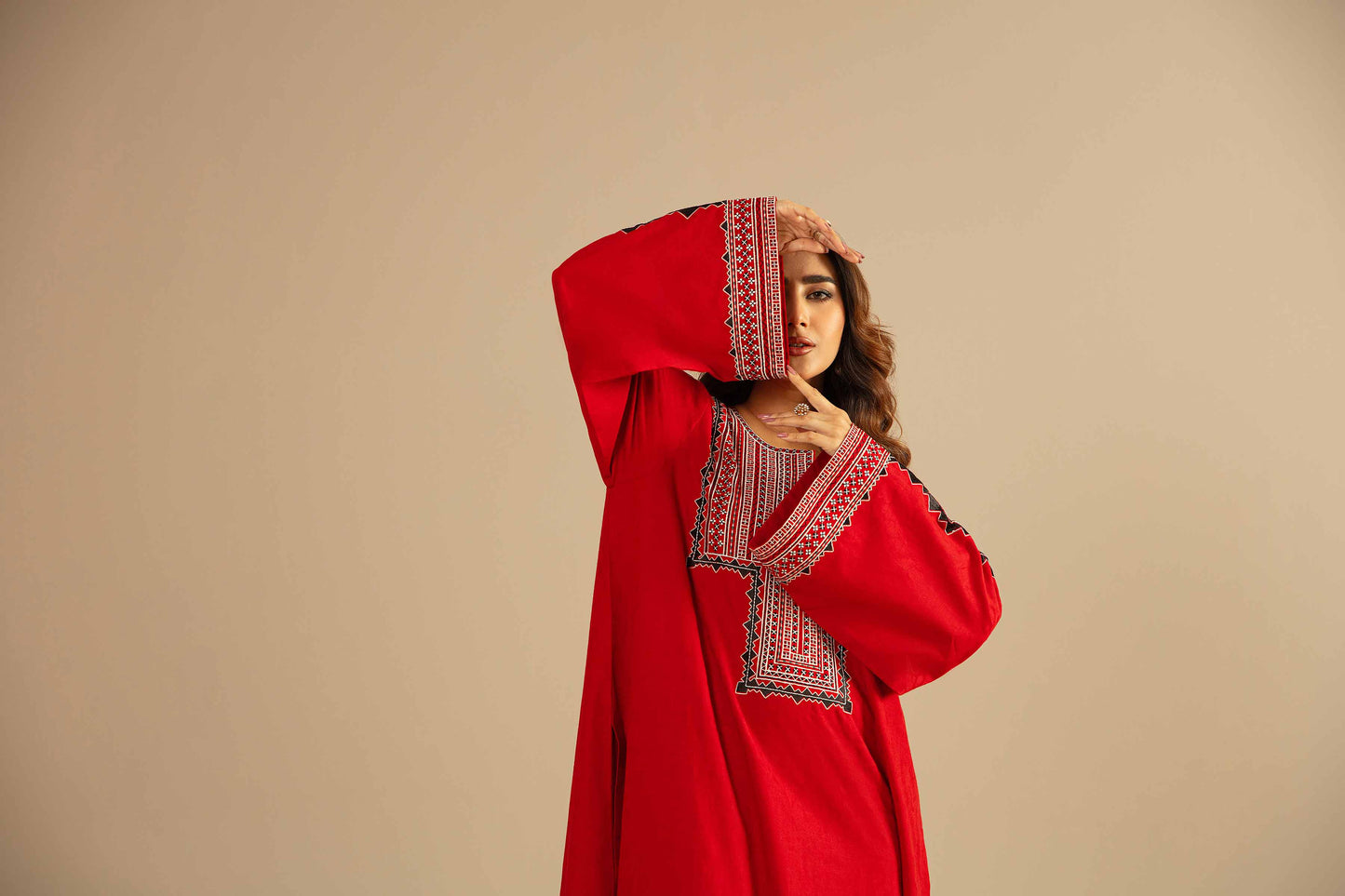 Nishat Linen - Embroidered Fustaan - FW23-44