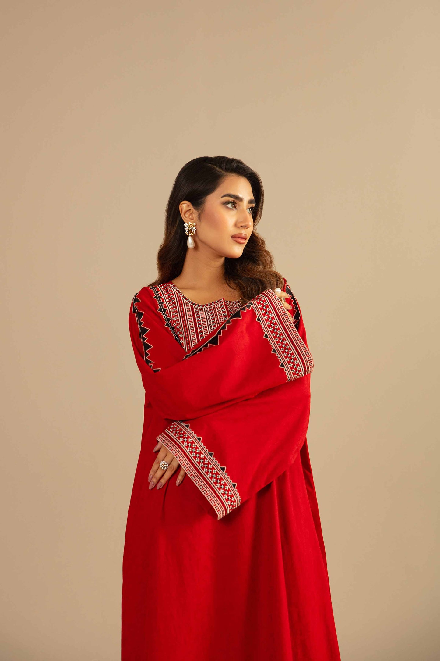 Nishat Linen - Embroidered Fustaan - FW23-44
