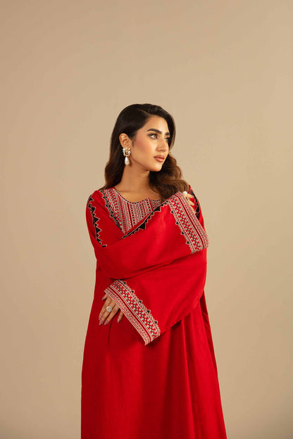 Nishat Linen - Embroidered Fustaan - FW23-44