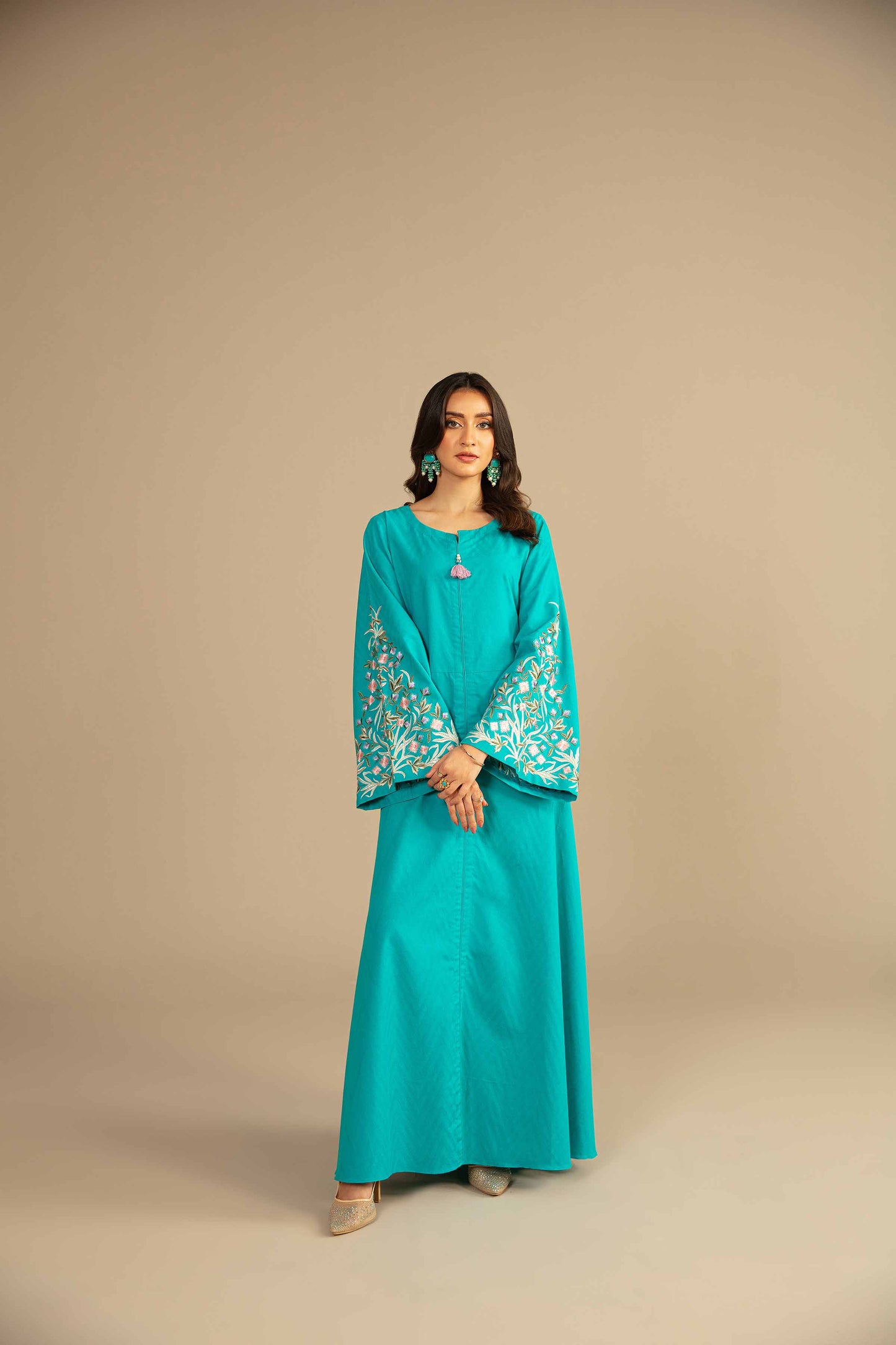 Nishat Linen - Embroidered Fustaan - FW23-45