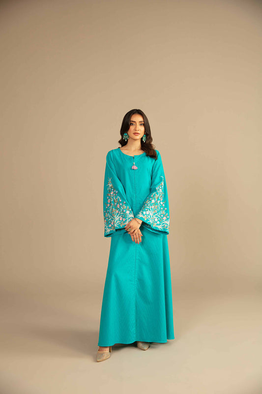 Nishat Linen - Embroidered Fustaan - FW23-45