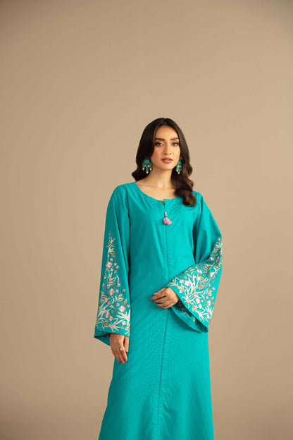 Nishat Linen - Embroidered Fustaan - FW23-45