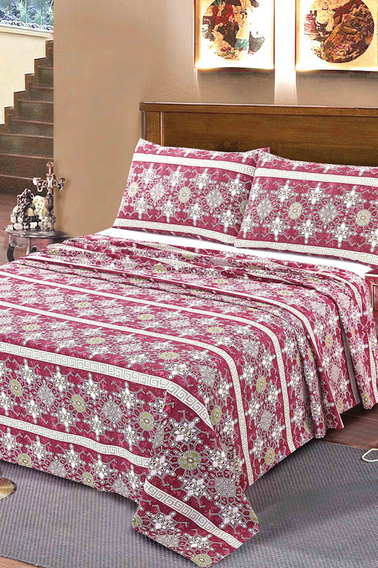 Nishat Linen - Fire Lilly Sheet Set