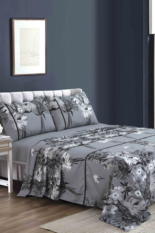 Nishat Linen - Floral Pile Sheet Set