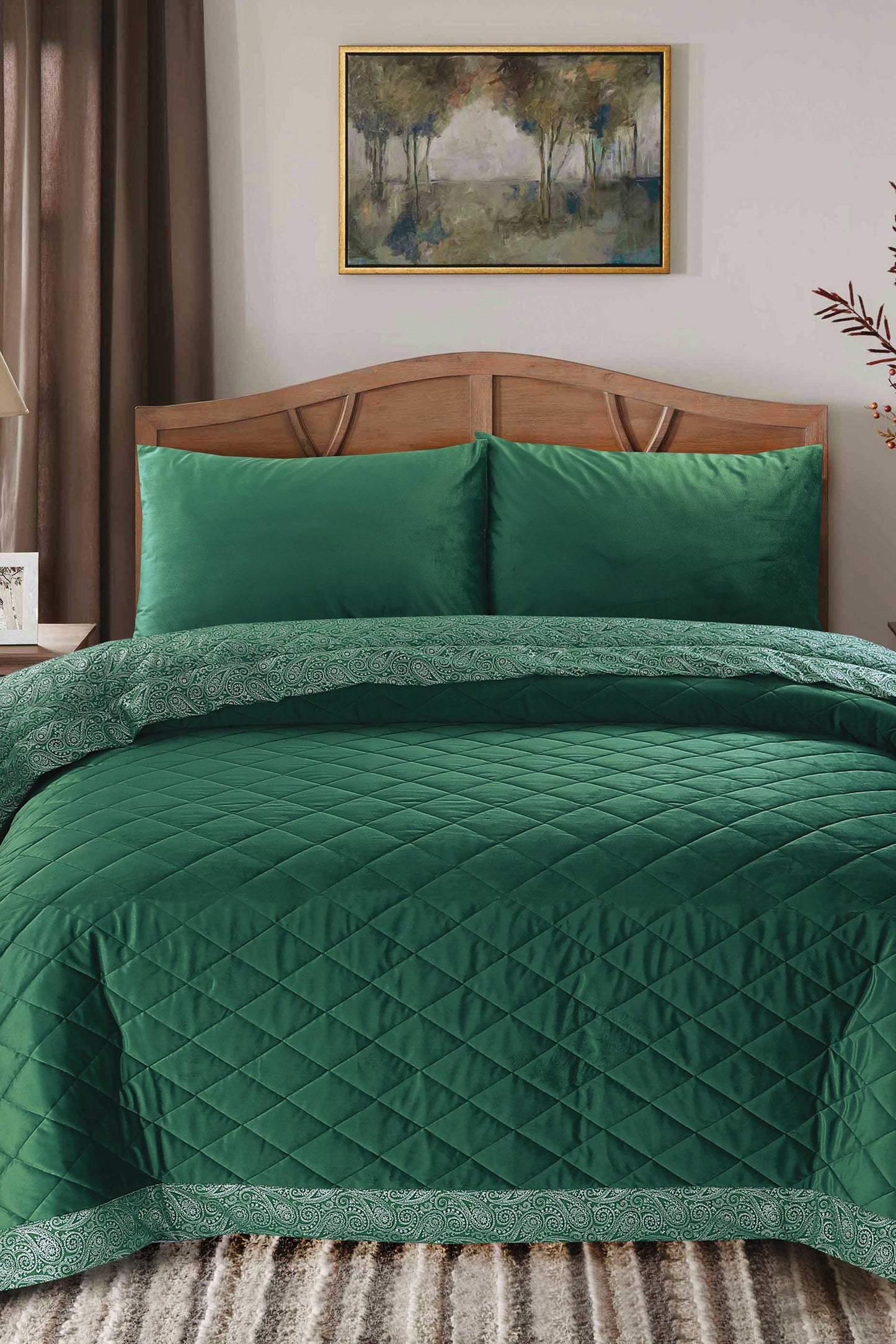 Nishat Linen - Fluer Bed Spread