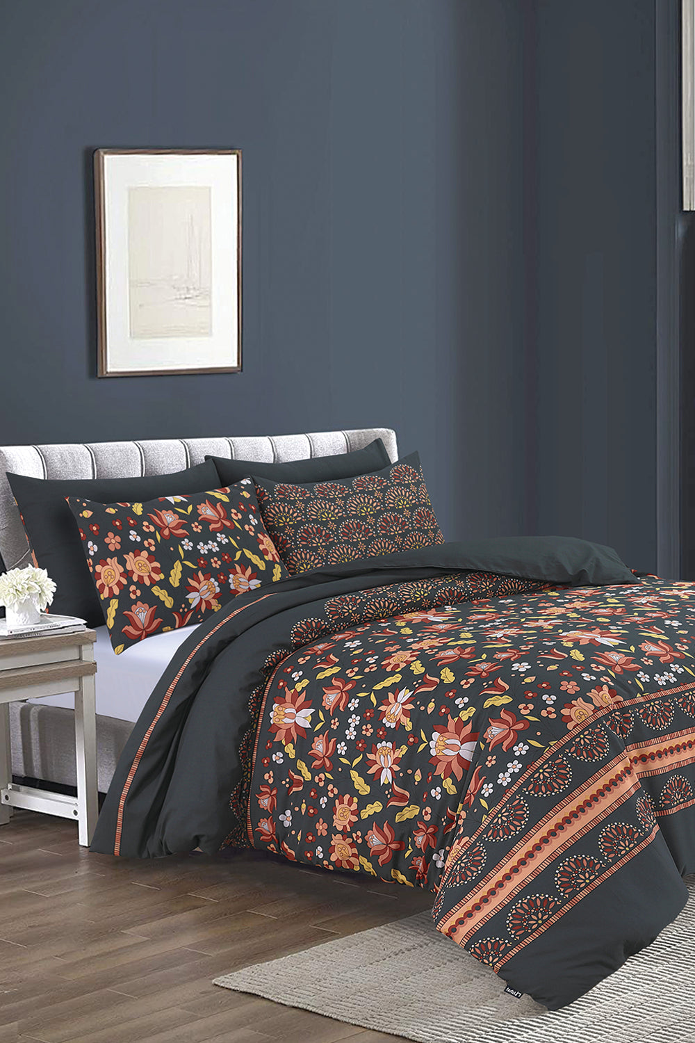 Nishat Linen - Folk Art Duvet Cover