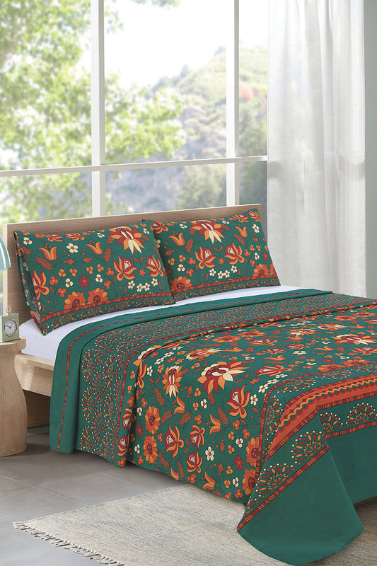 Nishat Linen - Folk Art NM 8646 Sheet Set